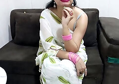Hot xxx Stepmom fucked hard until orgasm with hindi audio with stepson seducing at home