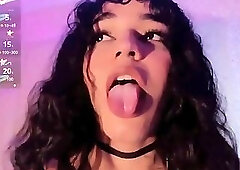 Teen cam cum