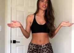 Beautiful brunette in sexy solo fingering masturbation 2 wmv