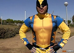 Angel Rivas stars in a steamy superhero parody with Juan Z