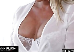 BLACKED Golden-haired Samantha Saint Can't Resist BBC