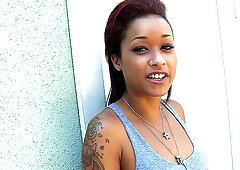Skin Diamond gets bent over and pounded in her bath tub