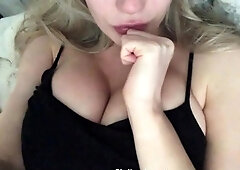 Blonde Babe Big Boobs Tight Pussy
