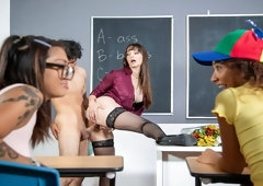 Lexi Luna and Ivy Lebelle Lead a MYLF Lineup of Teachers Who Misbehave