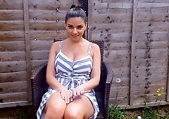 zaramae - Garden Piss And Fingering
