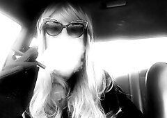 Enjoying smokin' my lengthy darksome Greater amount 120 menthols in my car. There's a color version in normal speed, followed by a ebony &am