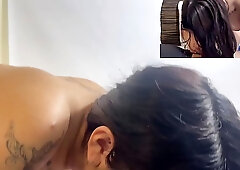 Busty tattooed Latina MILF gets fucked at casting
