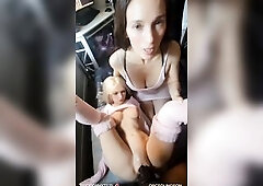 Succubus Becky & Her Floozy Ally Pose Their Booties Whilst That babe Trains Your Wang To Build Giant Cum Loads That babe Can Gulp