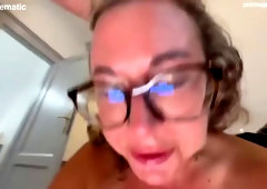 Horny BBW Kathy Deep Rides Cock