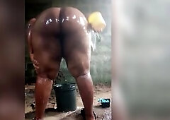 Bathing in my neighbour's uncompleted building