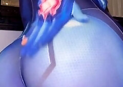 Oliviamei Pleasures Herself As Zero Suit Samus