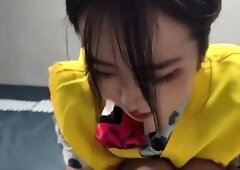 Extreme close up of Japanese teen masturbating Uncensored
