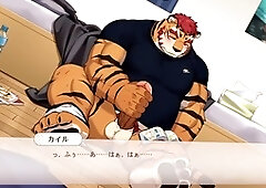 Gay game, unshaved, asian