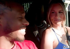 Blonde Soccer Stepmom Bounces on Young Trainers Thick BBC