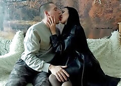Stepmom In Leather Trench Seeks Intimate Encounter