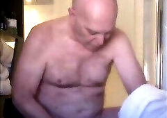 Small hard cock in the shower