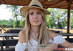 Adriana SweetBlondes Big-Butt Blonde Beauty Outdoor Fuck
