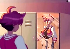 Hawt and lustful cheerleader has the almost any excellent group sex sex with random large dong strangers on a teach whilst going home after practice