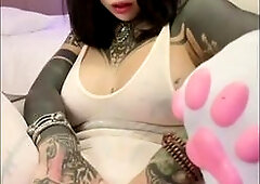 Bigcatmia Squirts In Cat Paw Socks