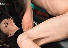 Ronan Rises Massive Cock Slams Chubby MILF Lusty Curve Queens Plump Natural