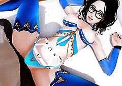 Kali And Mc Having night time Bedroom sex With Kali's Harem Outfit
