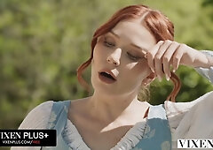 French Redhead Clemence Audiards Tight Pussy Creampie