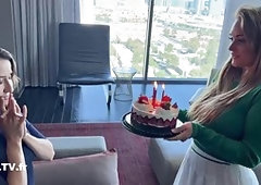 Tiffany Leiddis Vegas Birthday Surprise for Nephael
