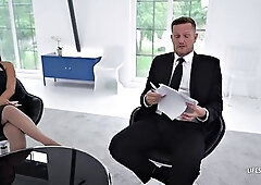 Big Cock Anal in Office POV