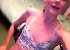 Horny Mature Blonde Solo