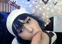 lisathesuccubrat quick dildo suck on cam