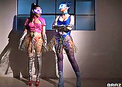 Xander Corvus Pounds Big-Titted Alien Babes Aubree Valentine and Jewelz Blu in a Wild Hard